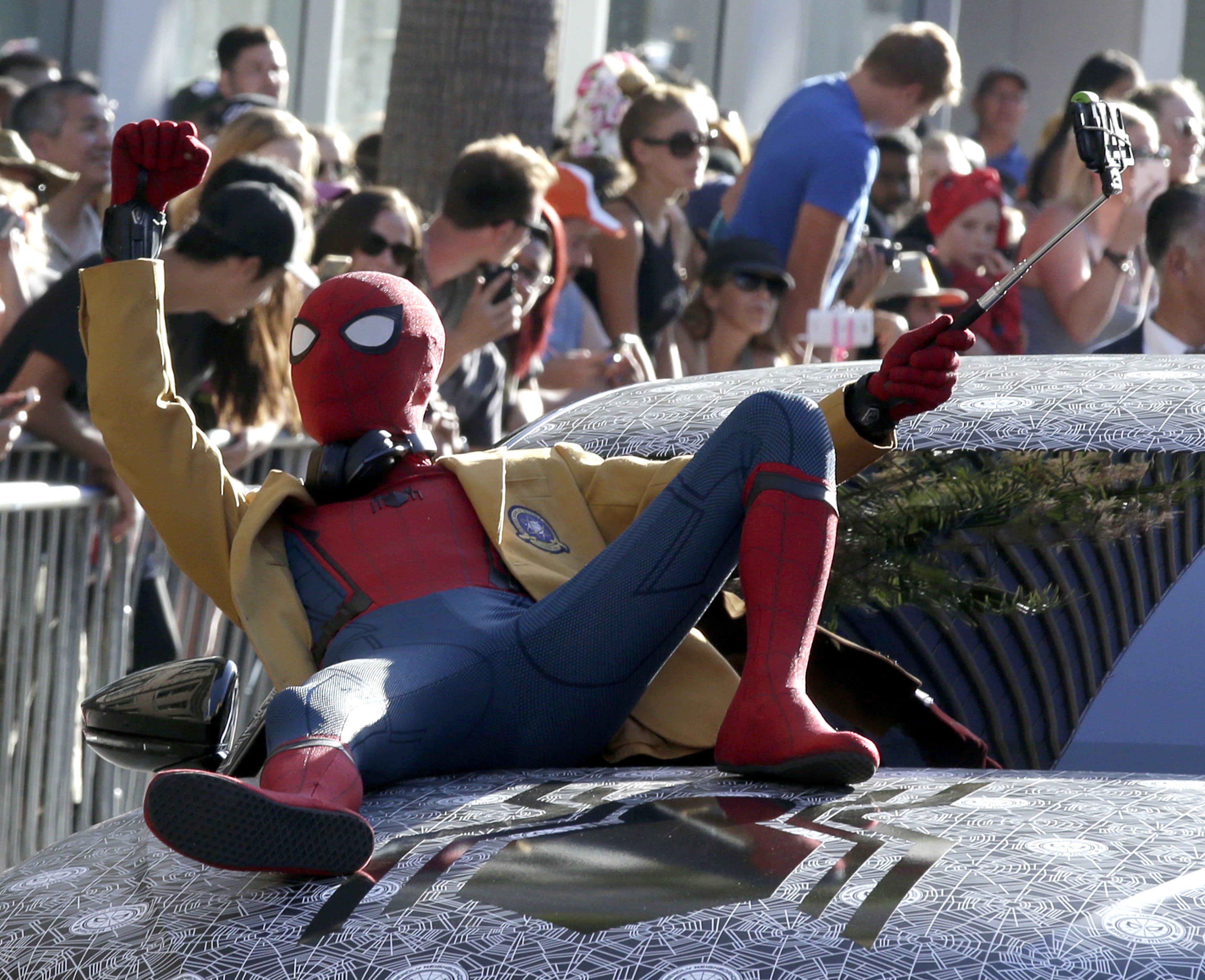 spider man homecoming tv premiere